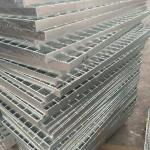 Steel Grating with Steel Frame, 40x4mm Bars Oil & Chemical Resistant Platform