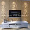 Buy cheap 500mmx500mm Acoustic Panels PVC 3D Wall Panel for TV Background in Modern Living Room from wholesalers