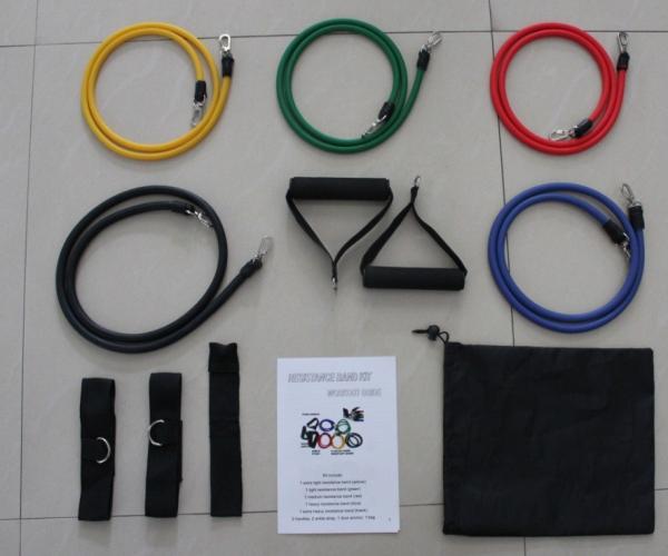 Buy cheap 11pcs Latex Resistance Training Tubings Set from wholesalers