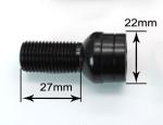 Durable Anti Sheft Locking Wheel Bolts Carbon Steel For VW / Golf / Jetta