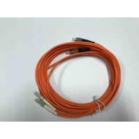 Buy cheap FC / UPC LC / UPC Multimode Duplex Fiber Optic Cable 3.0mm For QSFP Devices product