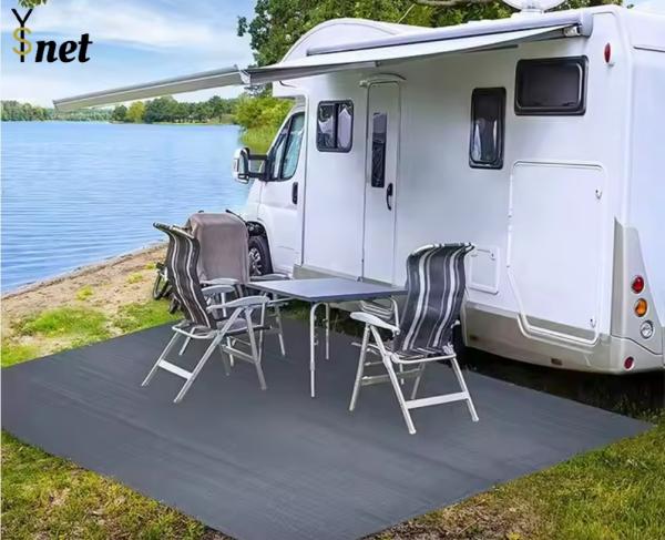 Buy cheap Breathable Outdoor RV Rug 225GSM 280GSM 350GSM RV Patio Mat 6x9 from wholesalers