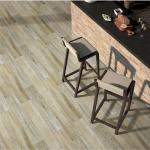 Rough Surface Full Body Porcelain Wood Effect Floor Tiles Anti Slip Wear