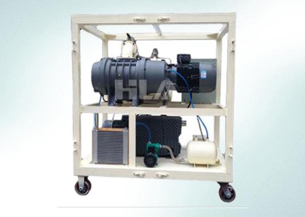 Double Stages High Vacuum Pump System Combination For Electrical Equipment Air
