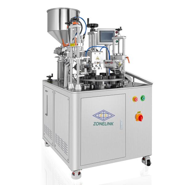 Professional condensed milk filling machine soft tube packing material cosmetics