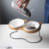Buy cheap Elevated Ceramic Dog Cat Bowls for Food and Water from wholesalers