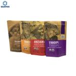 Laminated Zipper 150 Micron Kraft Paper Coffee Bags