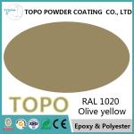 RAL 1020 Pure Epoxy Coating , Excellent Chemical Resistant Powder Coating