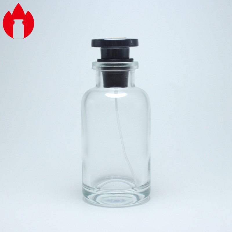 100ml Clear Moulded Perfume Glass Bottle