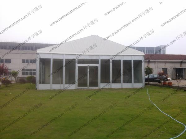 ABS Sidewalls PVC Event Tent 9 x 9m , PVC Roof Cover Outdoor Tent Cover