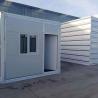 Buy cheap Electro Galvanized Steel Structure Outdoor Cafe Container House with Glass Panels from wholesalers