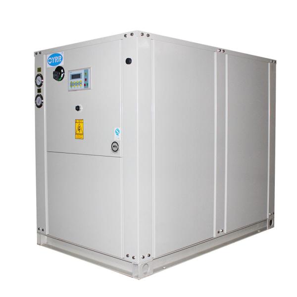 Box Type Industrial Water Cooled Liquid Chiller Commercial Energy Saving 220 KG