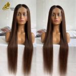 12A Factory Best Wholesale Hair Brazilian Cutile Aligned Hair Wig Lace Front