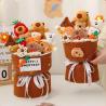 Buy cheap Christmas Pawfect Leader Plush Toy Set Capybara Flower Bouquet Kawaii Cartoon Gift for Valentine's Day/Birthday from wholesalers