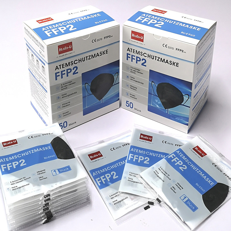 FFP2 Face Mask Particulate Respirator , FFP2 Filtering Half Mask , 1 Pcs Pack Or 10 Pcs Pack 50 Pcs /Box