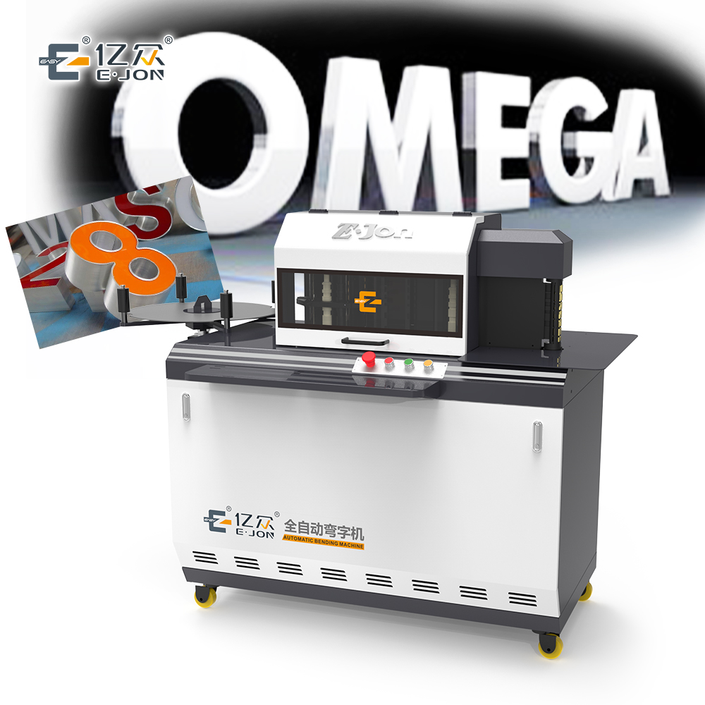 Lightweight EJON E8S 3D Neon Signs Channel Letter Bending Machine for Aluminum Strips