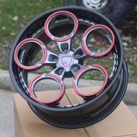 Buy cheap factory 18'' 19'' 20'' 21'' 22''colorful 2pcs concave big lip forging alloy product