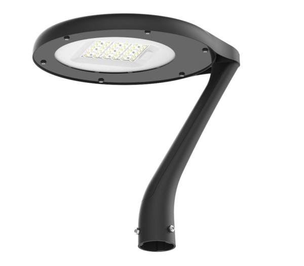 Die Casting Aluminium Park Walkway Pole Light Motion Sensor Urban Lighting 30W