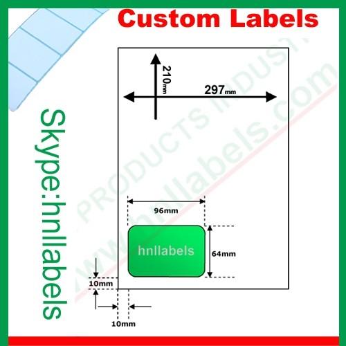 Buy cheap Integrated Labels EU Version Type01 96mm"*64mm" Laser Sheet from wholesalers