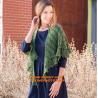 Buy cheap Pure Soft Cotton Outfit,Casual Sweater,Warm Knitted Ponc Green Free Knitting Crochet Woman from wholesalers