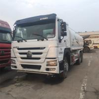 Buy cheap Secondhand Howo 375 Diesel Delivery Truck Fuel Tanker Sinotruk 8x4 product