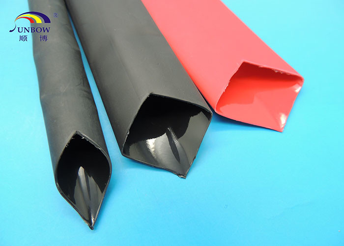 RoHS/REACH heavy wall polyolefin heat shrinable tube with / without adhesive flame-retardant for -45℃ -125℃ temperature