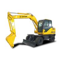 Buy cheap Highway Construction Soil Moving Equipment 8 Ton Mobile Excavator Wheel product