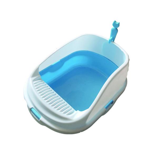 Buy cheap Plastic Modern Kitty Litter Box , Fashionable Enclosed Cat Litter Box from wholesalers