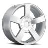 Buy cheap Ct 2027 22x10 Chevy Suburban Replica Wheels Chrome Rims 6x139.7 +30 Silverado Ss from wholesalers