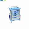 Buy cheap ABS Crash Cart Emergency Medicine 850 X 520 X 950mm from wholesalers