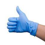 CE FDA blue 4 mil non sterile Powder Free Disposable medical grade Nitrile