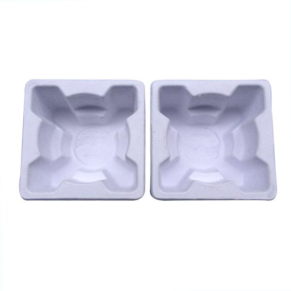 Buy cheap Bagasse Recycled Paper Tray , Antistatic Paper And Cardboard Packaging from wholesalers
