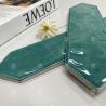 Buy cheap Hand Made Art Long Hexagon Green Mosaic Tiles For Bathroom Kitchen from wholesalers