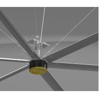 Buy cheap 7.3M Gearbox Motor Workshop Ventilation Electric Hvls Fan product
