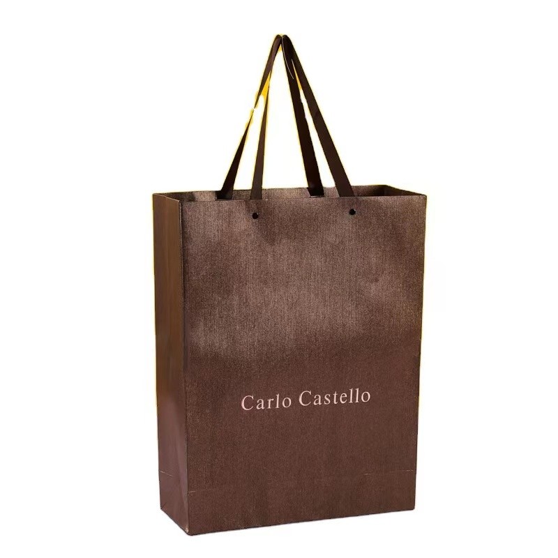 Marble Paper Bag For Clothing Store