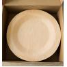 Buy cheap 9 Inch Bamboo Wooden Plates Kitchen Untensils Natural Round from wholesalers