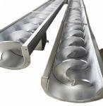 Carbon Steel Spiral Conveyor System For Ash Sludge Grain Shaftless Industrial