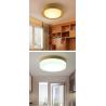 Buy cheap Wooden Round Ceiling Lights For Bedroom Iron Surface Mounted Rooms Lighting（WH-WA-28） from wholesalers