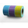 Buy cheap Industrial Colorful Thermal Label Sticker Blue Pink Colored Adhesive Labels Roll from wholesalers