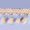 Buy cheap Handmade fashionable chain beads lace tassels fringes for curtain/sofa/pillow decoration from wholesalers