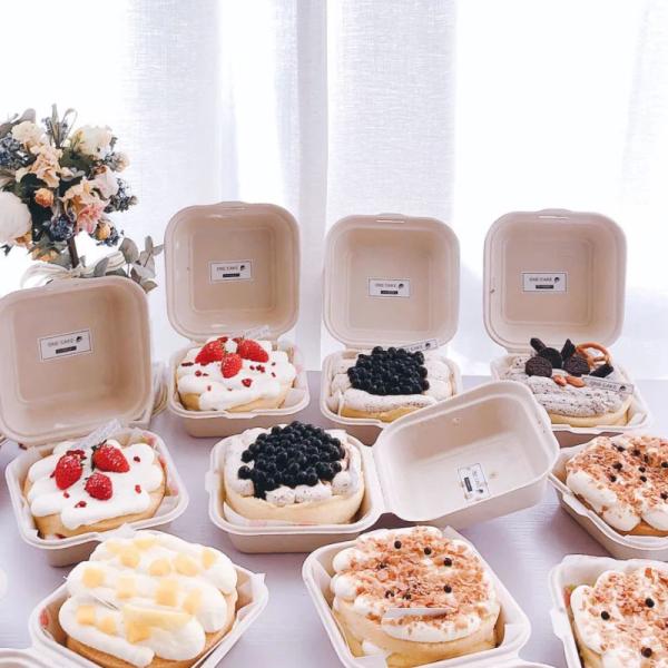 Buy cheap Restaurant Fast Food Takeaway Bento Lunch Square Biodegradable Disposable from wholesalers