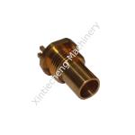 Golden Copper RF connector parts Milling CNC Machining Aerospace Parts