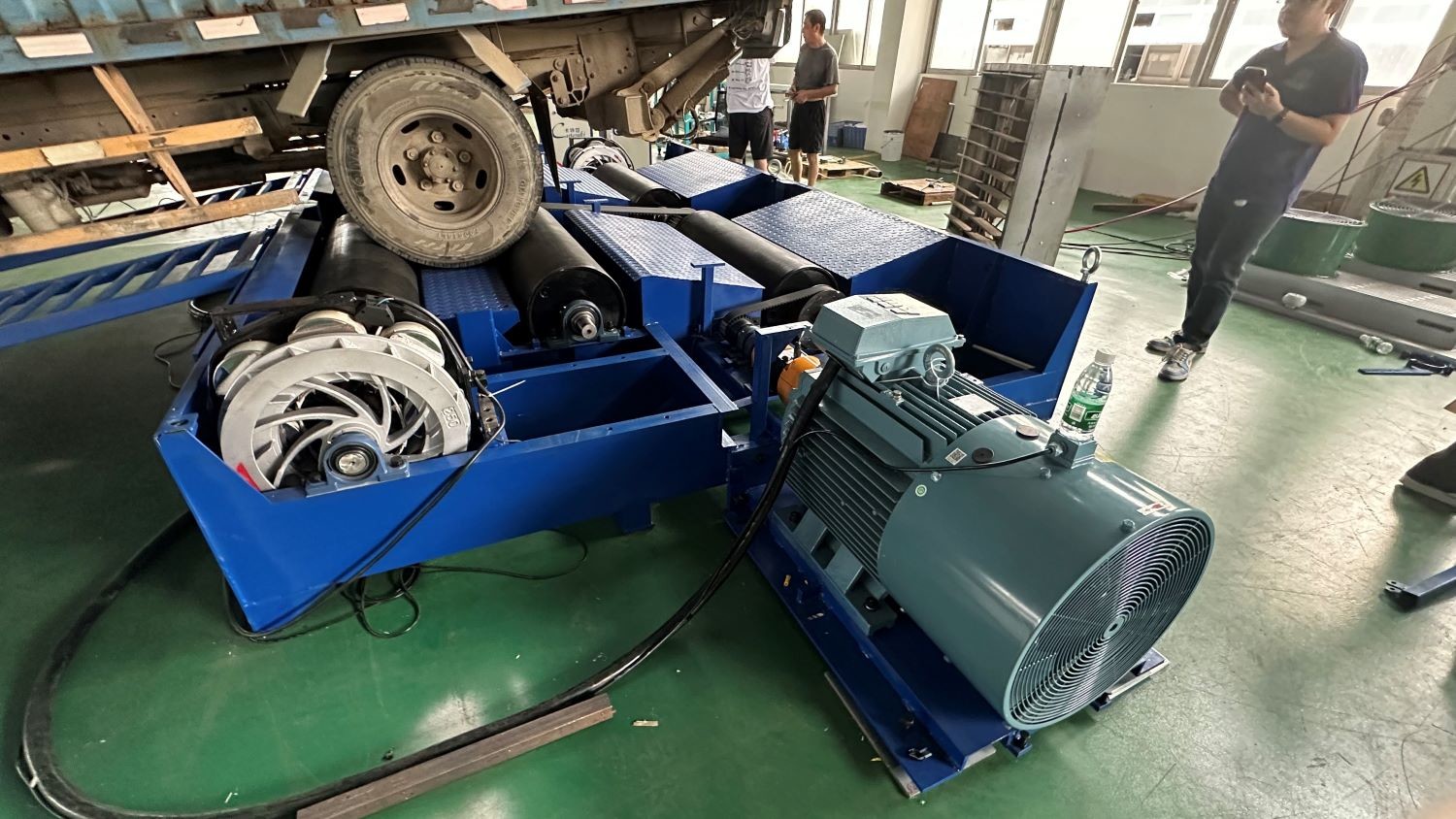 CTCDG-15 AutoThree Axis Six Roller Vehicle Chassis Dynamometer Horsepower Dynamometer