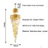 Buy cheap Luxury Modern Chandelier For Living Room Gold Long Staircase fancy light(WH-NC-60) from wholesalers