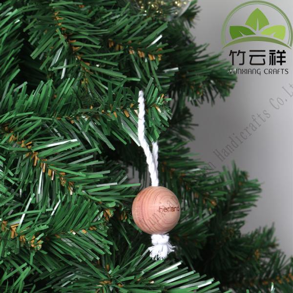 Buy cheap Natural Wooden Bead Christmas Household Decoration from wholesalers