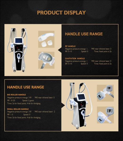 Buy cheap Multifunction Body Tightening 1300w Vacuum Cavitation Machine For Body Shaping from wholesalers