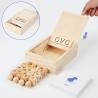 Buy cheap Montessori Wooden Reading Blocks Rotating Letter Spinning Alphabet Learning from wholesalers