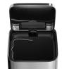 Buy cheap 3L 5L Stainless Steel Soft Close Rectangle Trash Can for Sustainable Kitchen Bathroom Office Bathroom Defender Series from wholesalers