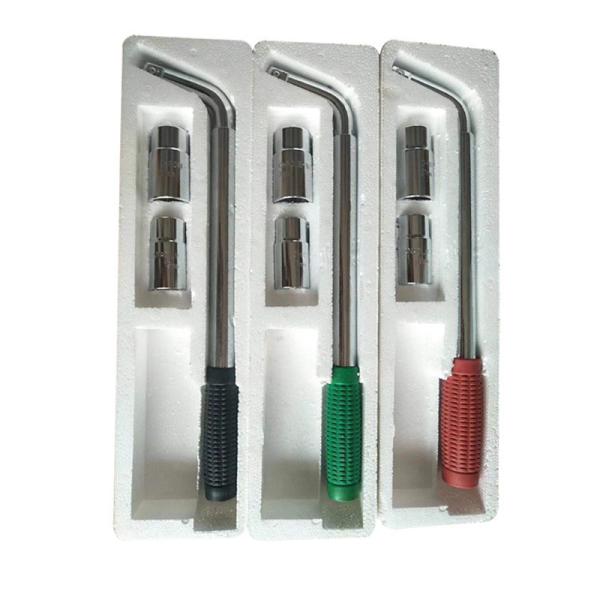 Buy cheap Two Standard Sockets Telescopic Wheel Wrench 17 19 21 23mm from wholesalers