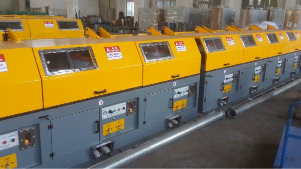 Buy cheap Ø6.5mm - Ø5.5mm Stainless Steel Wire Drawing Machine With Simple Structure from wholesalers